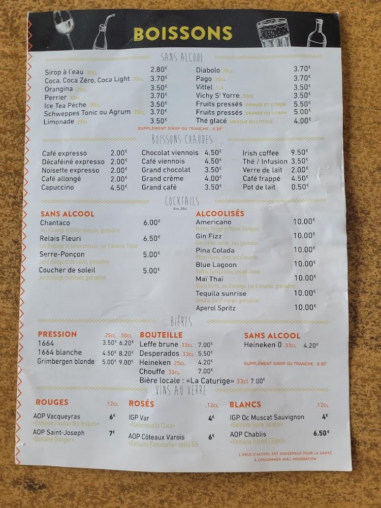 Le Relais Fleuri - Menu Image 4